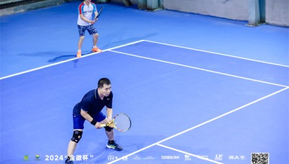  老年网球爱好者增多，养生打法注重节奏控制