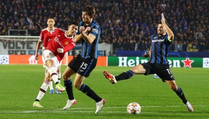  欧冠小组赛，曼联补时绝平亚特兰大