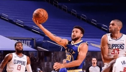  勇士库里三分如雨浇灭火箭反击